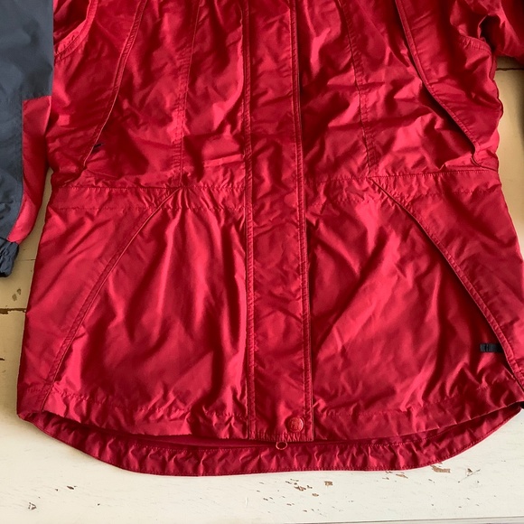 Columbia Red Grey Core Interchange Coat Jacket Small - Picture 6 of 13